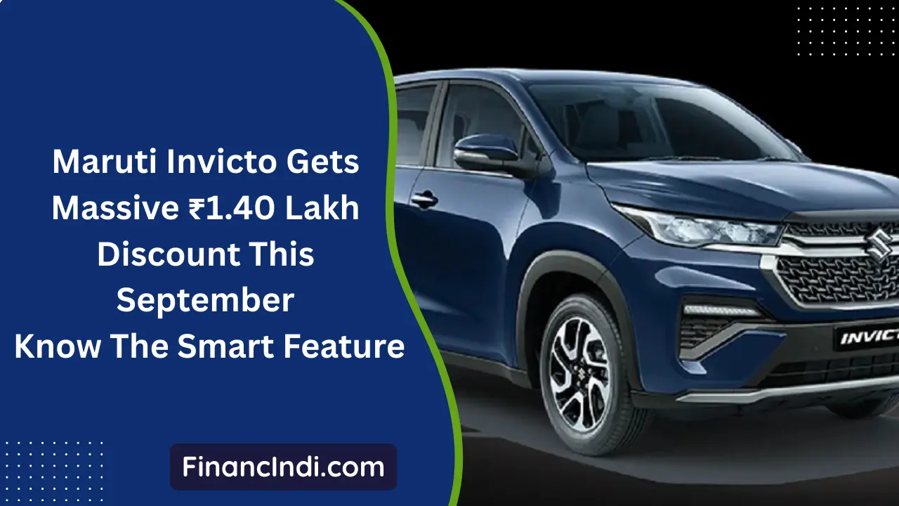 Maruti Invicto Gets Massive ₹1.40 Lakh Discount This September: Know The Smart Feature